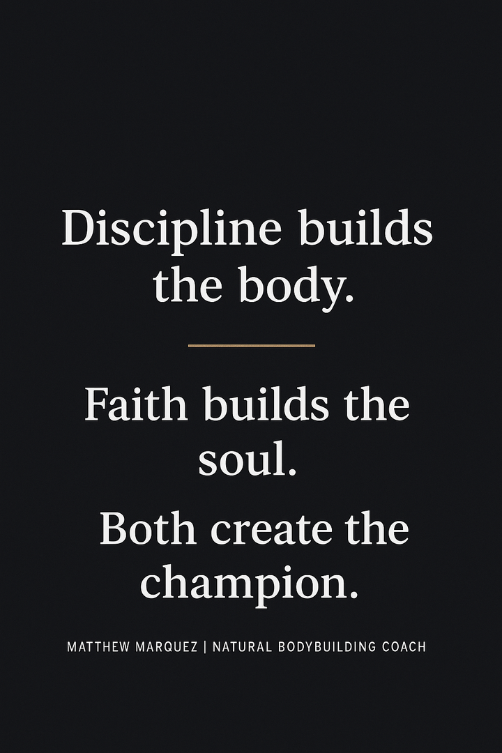 The Realistic Approach to Natural Bodybuilding Contest Prep