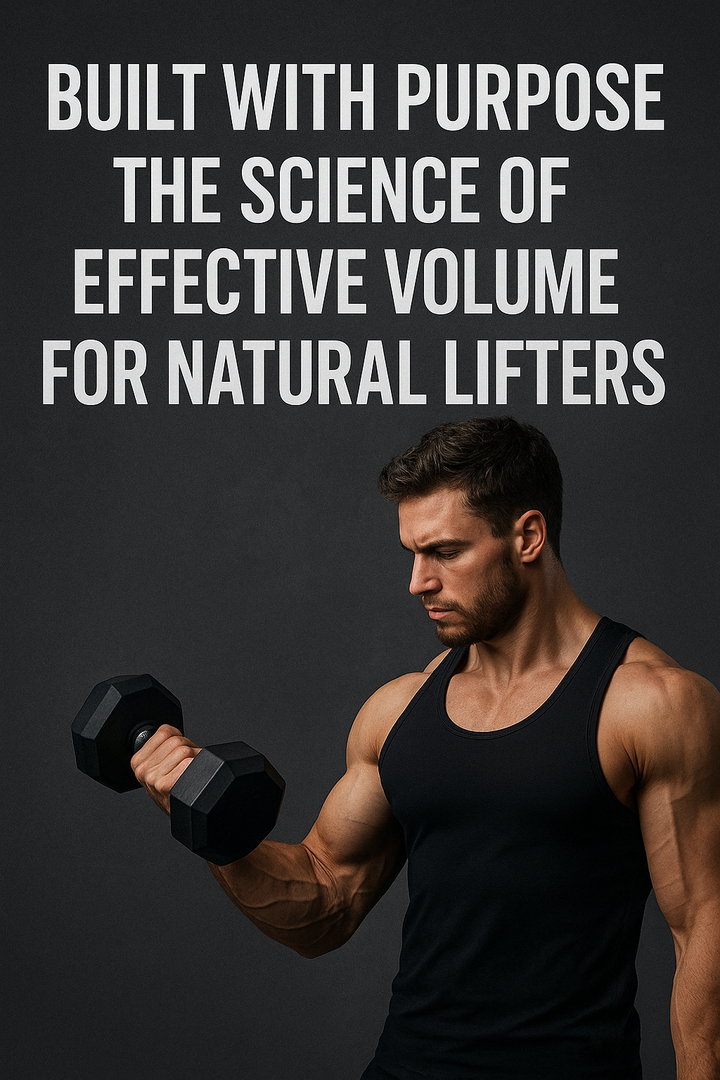 How Many Sets Do You Really Need? The Truth About Volume for Natural Lifters
