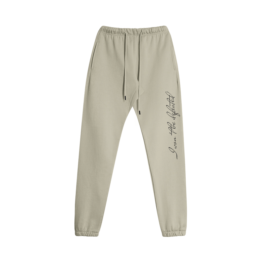 I won't be defeated joggers